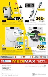 Aktueller MEDIMAX Prospekt mit Staubsauger, "HEUTE DIE TECHNIK, MORGEN DAS GLÜCK!", Seite 8