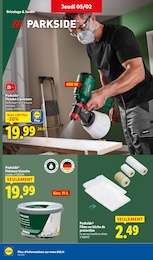 Offre Peinture dans le catalogue Lidl du moment à la page 45