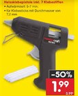 Heissklebepistole inkl. 7 Klebestiften im Netto Marken-Discount Prospekt Heissklebepistole inkl. 7 Klebestiften von im aktuellen Netto Marken-Discount Prospekt für 1,99 €