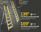 Escabeau professionnel - Profor en promo chez Espace Emeraude Escabeau professionnel - Profor dans le catalogue Espace Emeraude