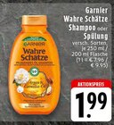 Wahre Schätze Shampoo im Angebot bei EDEKA in Paderborn Wahre Schätze Shampoo Angebote von Garnier bei EDEKA Paderborn für 1,99 €