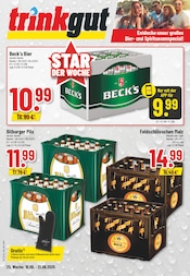 Bitburger im E center Prospekt in Moers Aktueller E center Prospekt mit Bitburger, "Aktuelle Angebote", Seite 20