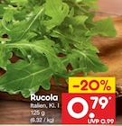 Rucola für 0,79 € bei Netto Marken-Discount im Angebot Rucola im aktuellen Netto Marken-Discount Prospekt