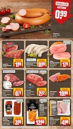 Bratwurst Angebot & Preis im aktuellen REWE Prospekt Bratwurst Angebot im aktuellen REWE Prospekt auf Seite 12