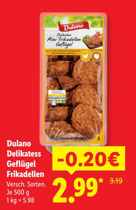 Delikatess Geflügel Frikadellen