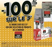 BON PLAN SUR UNE SÉLECTION DE PRODUITS DE LA MARQUE SAN MARCO - Géant Casino à Saint-Martin-d'Hères BON PLAN SUR UNE SÉLECTION DE PRODUITS DE LA MARQUE SAN MARCO en promo chez Géant Casino Saint-Martin-d'Hères