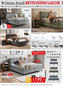 Boxspringbett im aktuellen ZurbrĂĽggen Prospekt (Essen) Boxspringbett im ZurbrĂĽggen Prospekt "BEST DEALS" mit 40 Seiten (Essen)