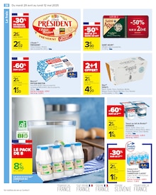 Promo Soignon dans le catalogue Carrefour du moment à la page 40