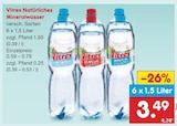 Natürliches Mineralwasser von Vitrex im aktuellen Netto Marken-Discount Prospekt