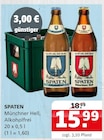 Münchner Hell im Angebot bei Getränke Quelle Weydringer in Detmold Münchner Hell Angebote von SPATEN bei Getränke Quelle Weydringer Detmold für 15,99 €