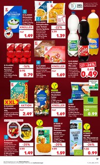 Cola im aktuellen Kaufland Prospekt (Völklingen) Cola im Kaufland Prospekt "Aktuelle Angebote" mit 52 Seiten (Völklingen)