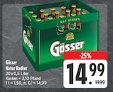 Aktuelle Bier Angebote bei EDEKA in Zwickau Aktuelles Natur Radler Angebot bei EDEKA in Zwickau ab 14,99 €