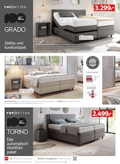 Boxspringbett im XXXLutz Möbelhäuser Prospekt in Bonn Aktueller XXXLutz Möbelhäuser Prospekt mit Boxspringbett, "Das Beste im Leben", Seite 6
