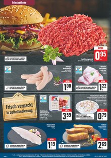 Hackfleisch im aktuellen EDEKA Prospekt (Jena) Hackfleisch im EDEKA Prospekt "Wir lieben Lebensmittel!" mit 8 Seiten (Jena)