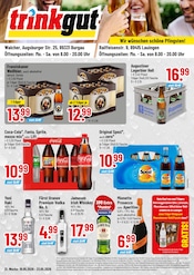 Bier im Trinkgut Prospekt in Dillingen Aktueller Trinkgut Prospekt mit Bier, "Aktuelle Angebote", Seite 1