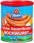 REWE - Dicke Sauerländer Bockwurst Angebot im Prospekt Dicke Sauerländer Bockwurst bei REWE im Prospekt "" für 3,49 €