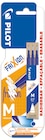 Etui de 3 recharges Frixion Ball / Clicker moyen bleu - Pilot dans le catalogue Intermarché