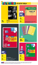 Promos Bloc-Note dans le catalogue "LA RENTRÉE À PETIT PRIX" de Carrefour Market à la page 20 Promos Bloc-Note dans le catalogue "LA RENTRÉE À PETIT PRIX" de Carrefour Market à la page 20