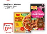 Aktuelle Nudeln Angebote bei GLOBUS in Trier Aktuelles Maggi Fix oder Würzpaste Angebot bei GLOBUS in Trier ab 0,44 €