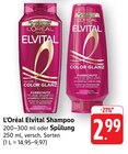 Elvital Shampoo Angebote von L'Oréal bei E center Freiburg für 2,99 €