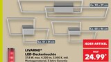 LED-Deckenleuchte im Angebot bei Kaufland in Hanau LED-Deckenleuchte Angebote von LIVARNO bei Kaufland Hanau für 24,99 €