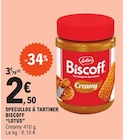 Specullos à tartiner biscoff - LOTUS dans le catalogue E.Leclerc