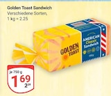 Toast Sandwich im Angebot bei GLOBUS in Essen Toast Sandwich Angebote von Golden Toast bei GLOBUS Essen für 1,69 €