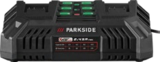 Akku-Doppelladegerät 20 V »PDSLG 20 B1« von PARKSIDE für 14,99 € bei Kaufland im Angebot Akku-Doppelladegerät 20 V »PDSLG 20 B1« von PARKSIDE im aktuellen Kaufland Prospekt