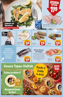 Fisch im REWE Prospekt "Dein Markt" mit 36 Seiten (Düsseldorf)