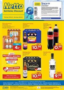 Netto Marken-Discount Prospekt DER ORT, AN DEM DU IMMER AUSGEZEICHNETE PREISE FINDEST. mit 6 Seiten