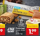 Proteinriegel im Angebot bei Netto Marken-Discount in Hamm Proteinriegel Angebote von MAX BALANCE bei Netto Marken-Discount Hamm für 1,99 €
