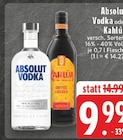 Vodka Angebote von Absolut bei EDEKA Nordhorn für 9,99 €