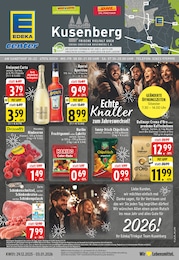 Supermarkt Prospekt von EDEKA in Weeze Aktueller EDEKA Supermarkt Prospekt für Weeze: Aktuelle Angebote mit 26} Seiten, 29.12.2025 - 03.01.2026