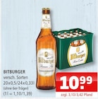 BITBURGER im Angebot bei Getränke Oase in Hamm BITBURGER Angebote von Bitburger bei Getränke Oase Hamm für 10,99 €