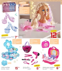 Promo Tête à coiffer Barbie chez Carrefour