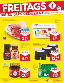 Kaffee im Netto Marken-Discount Prospekt "Aktuelle Angebote" mit 52 Seiten (Rostock)