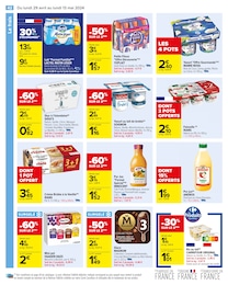 Offre Yaourt lait de brebis dans le catalogue Carrefour du moment à la page 46