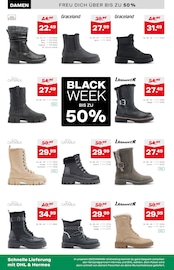 Aktueller DEICHMANN Prospekt mit Herrenschuhe, "BLACK WEEK 50% AUF EINE RIESIGE AUSWAHL", Seite 2