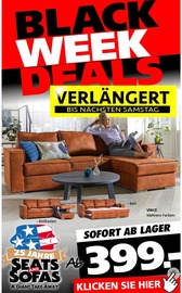 Sofa Angebote im Prospekt "BLACK WEEK DEALS" von Seats and Sofas Sofa Angebote im Prospekt "BLACK WEEK DEALS" von Seats and Sofas auf Seite 1