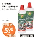 Blumen-Flüssigdünger Angebote bei V-Markt Kempten für 3,49 €