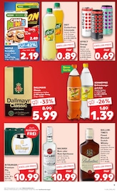 Spirituosen im Kaufland Prospekt in Erfurt Aktueller Kaufland Prospekt mit Spirituosen, "Aktuelle Angebote", Seite 9