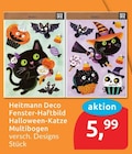Fenster-Haftbild Halloween-Katze Multibogen von Heitmann Deco für 5,99 € bei budni im Angebot Fenster-Haftbild Halloween-Katze Multibogen von Heitmann Deco im aktuellen budni Prospekt