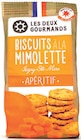 Biscuits Apéritif à la Mimolette - Les Deux Gourmands dans le catalogue Intermarché Express
