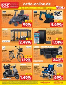 Gartenmöbel im aktuellen Netto Marken-Discount Prospekt (Salzgitter) Gartenmöbel im Netto Marken-Discount Prospekt "Aktuelle Angebote" mit 62 Seiten (Salzgitter)