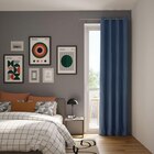 Rideau occultant thermique à œillets Vestris L. 260 x l. 140 cm GoodHome - GoodHome en promo chez Castorama Bagnolet à 25,80 €