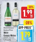 Wein-Genuss Weine für 1,79 € bei EDEKA im Angebot Wein-Genuss Weine im aktuellen EDEKA Prospekt
