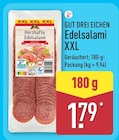 Edelsalami XXL von Gut Drei Eichen für 1,79 € bei ALDI Nord im Angebot Edelsalami XXL von Gut Drei Eichen im aktuellen ALDI Nord Prospekt