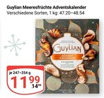 Meeresfrüchte Adventskalender im Angebot bei GLOBUS in Zwickau Meeresfrüchte Adventskalender Angebote von Guylian bei GLOBUS Zwickau für 11,99 €