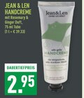 HANDCREME Angebote von Jean & Len bei Marktkauf Brühl für 2,95 €