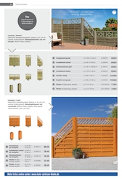 Zaun Sichtschutz Angebote im Prospekt "Gartenwelten 2026" von Holz-Zentrum Theile auf Seite 8